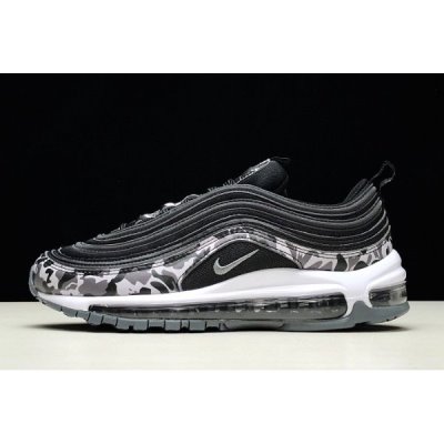 Nike Bayan Air Max 97 Prm Camo / Siyah / Gri Koşu Ayakkabısı Türkiye - 14825NFT